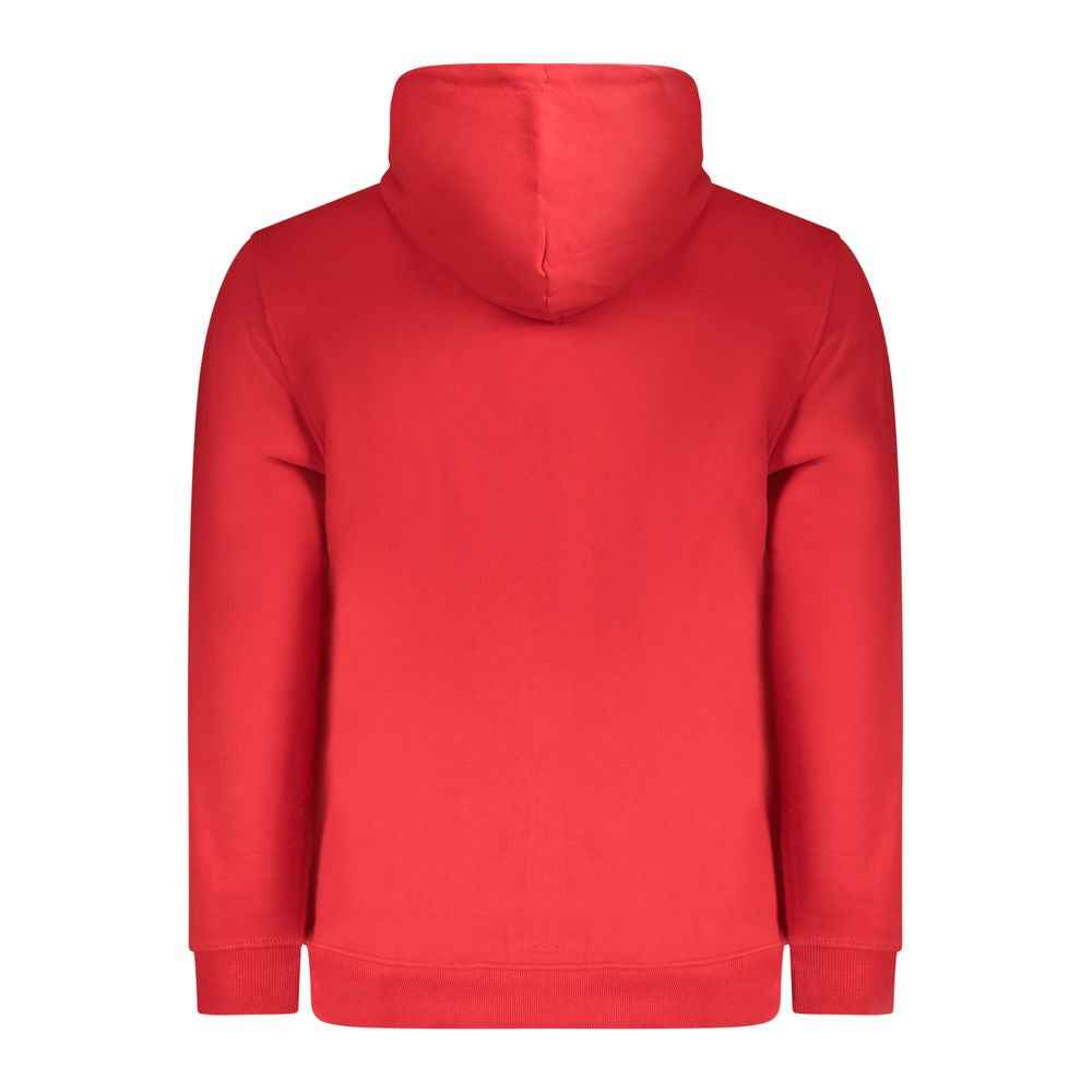 Red Cotton Men's Sweatshirt