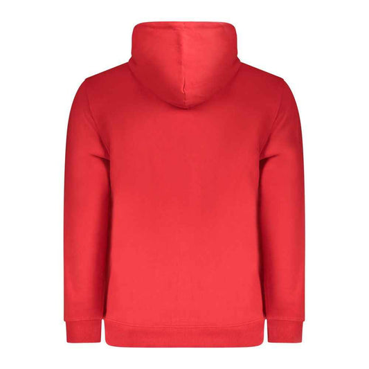 Red Cotton Men's Sweatshirt