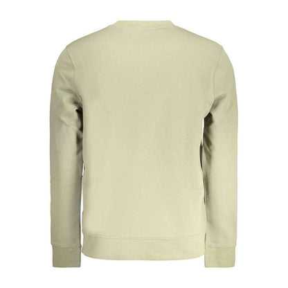 Green Cotton Mens Sweatshirt