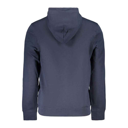 Blue Cotton Men Sweater