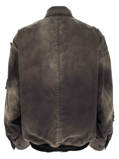 Black Cotton Bomber