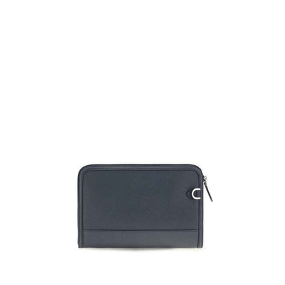 Blue Calf Leather Bos Taurus Wallet