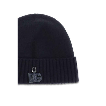 Black Wool Oves Aries Beanie