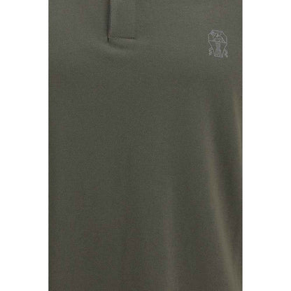 Bicolor Cotton Polo Shirt