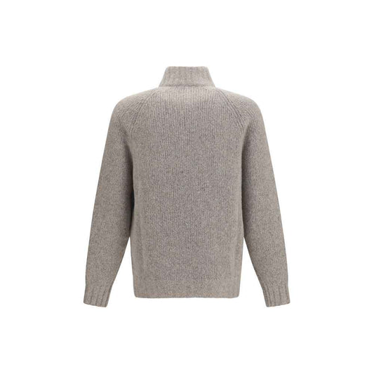 Gray Cashmere Cardigan