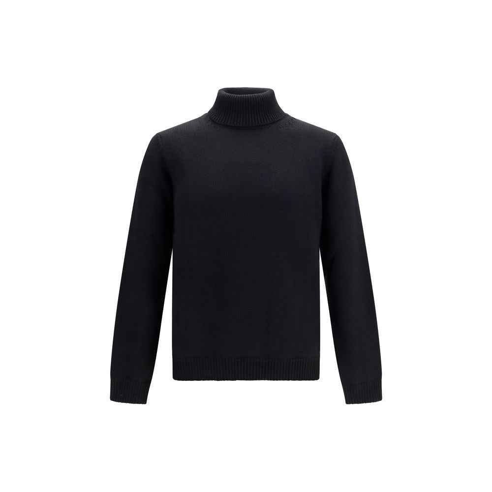 Black Wool Oves Aries Turtleneck