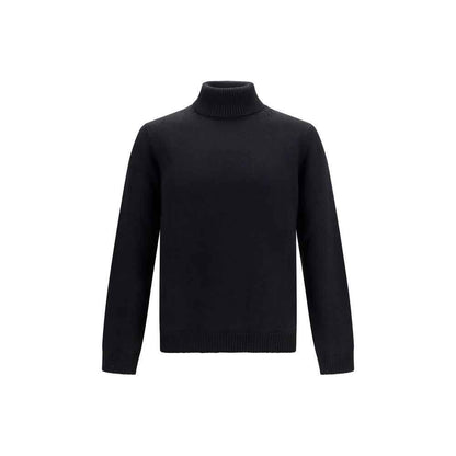 Black Wool Oves Aries Turtleneck