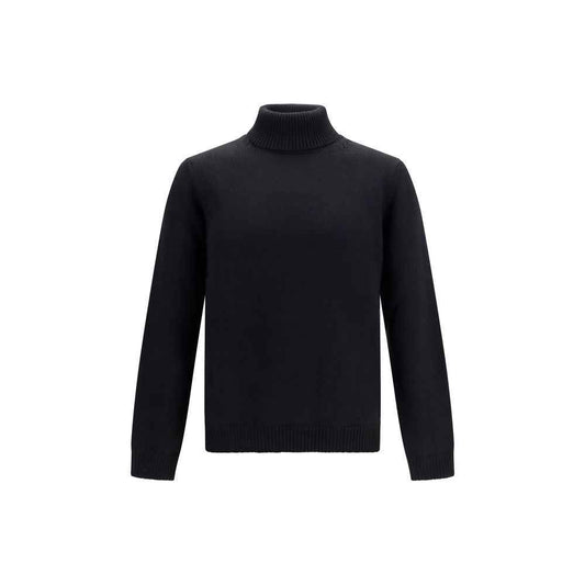 Black Wool Oves Aries Turtleneck