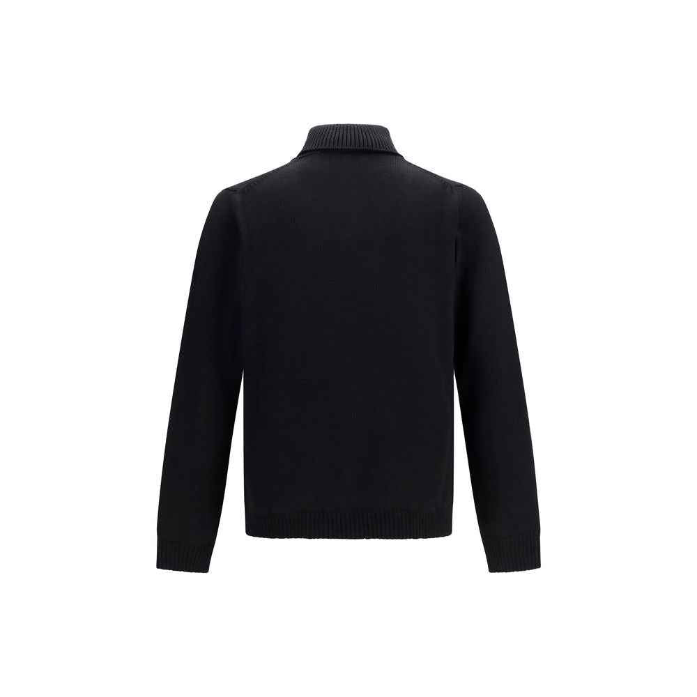 Black Wool Oves Aries Turtleneck