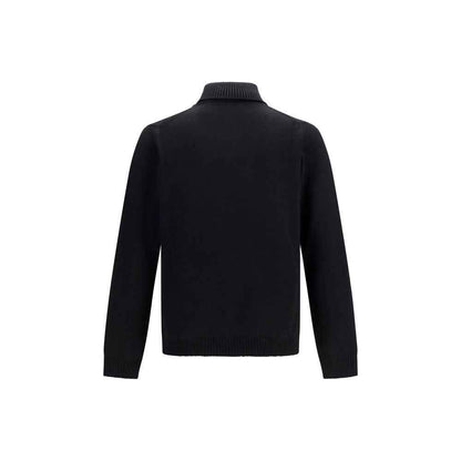 Black Wool Oves Aries Turtleneck
