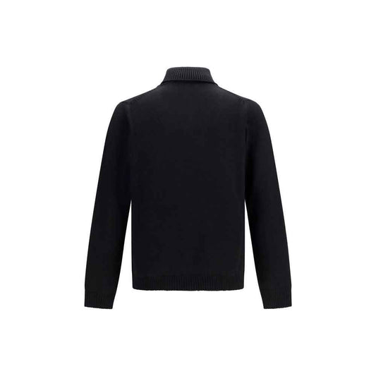 Black Wool Oves Aries Turtleneck
