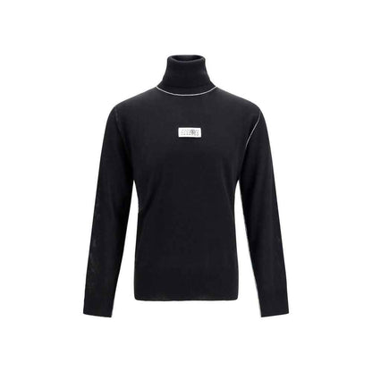 Black Wool Oves Aries Turtleneck