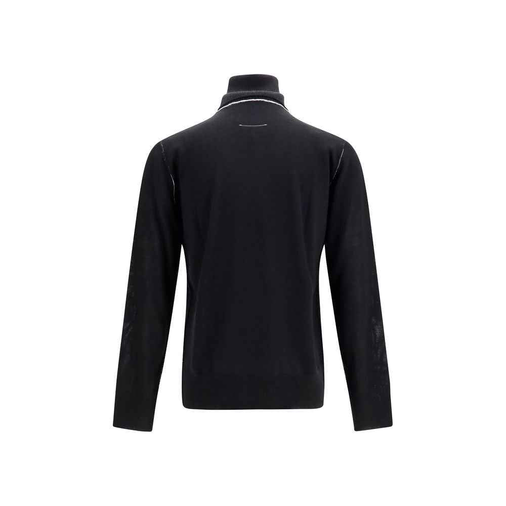 Black Wool Oves Aries Turtleneck