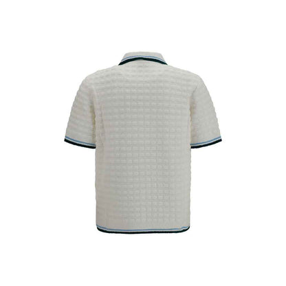 White Cotton Polo Shirt