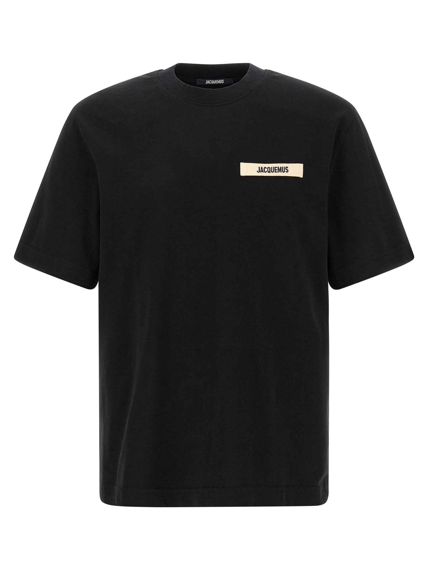 Black Cotton T-Shirt