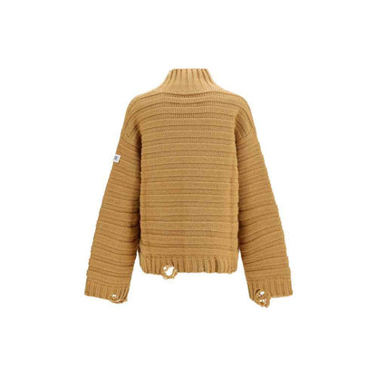 Beige Wool Oves Aries Turtleneck