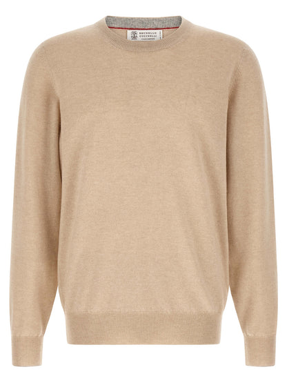 Beige Cashmere Cardigan