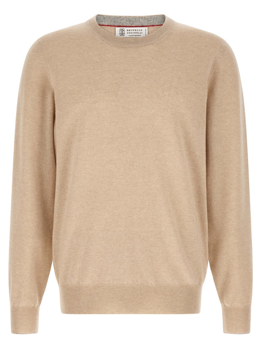 Beige Cashmere Cardigan