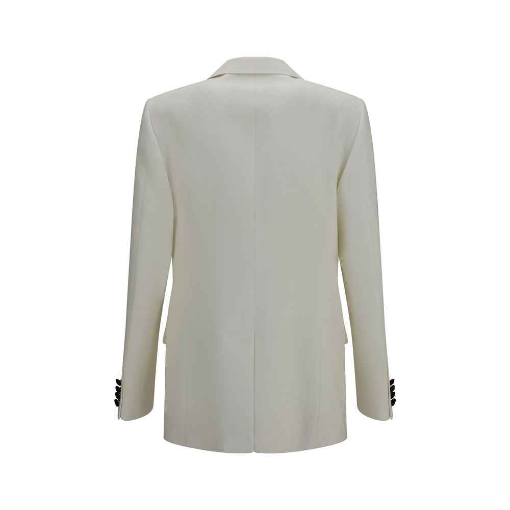White Wool Oves Aries Blazer