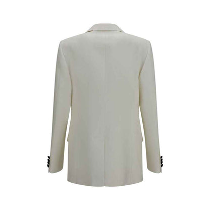 White Wool Oves Aries Blazer