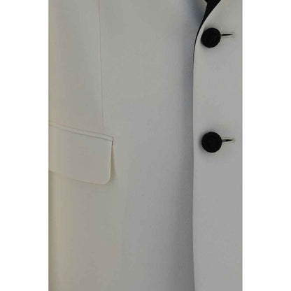 White Wool Oves Aries Blazer