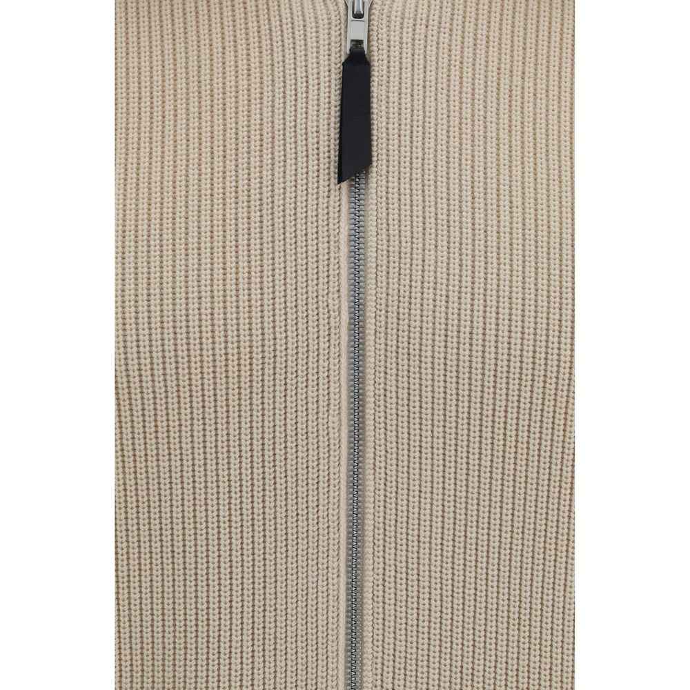 Beige Wool Oves Aries Sweatshirt