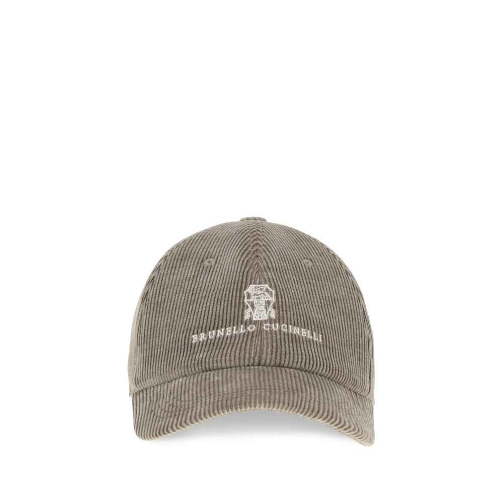 Beige Cotton Cap (Baseball Hat)