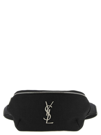 Black Lamb Leather Crossbody Bag
