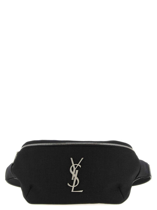 Black Lamb Leather Crossbody Bag