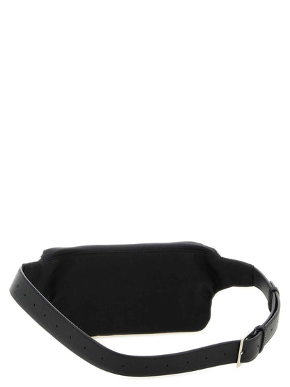 Black Lamb Leather Crossbody Bag
