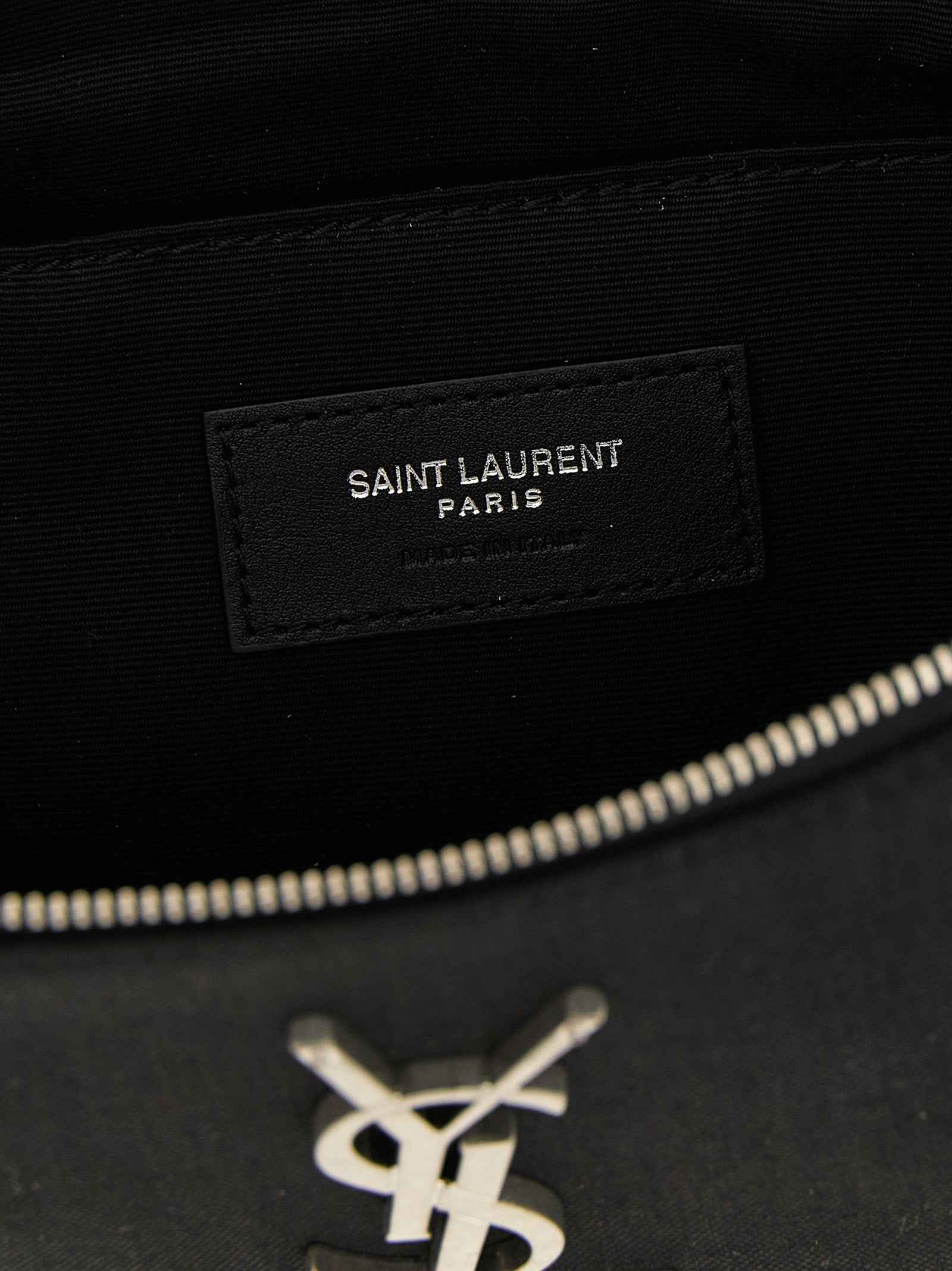 Black Lamb Leather Crossbody Bag