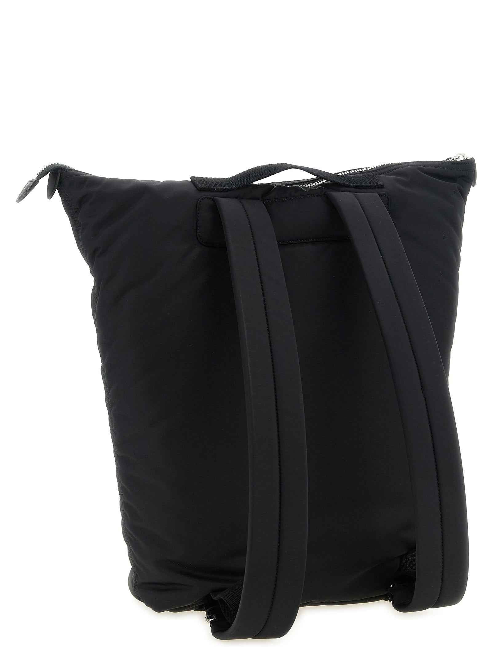 Black Polyamide Backpack