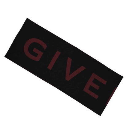 Black Virgin Wool Scarf
