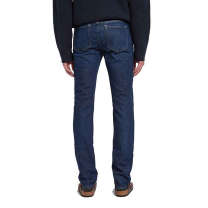 Blue Cotton Slim Fit Jeans