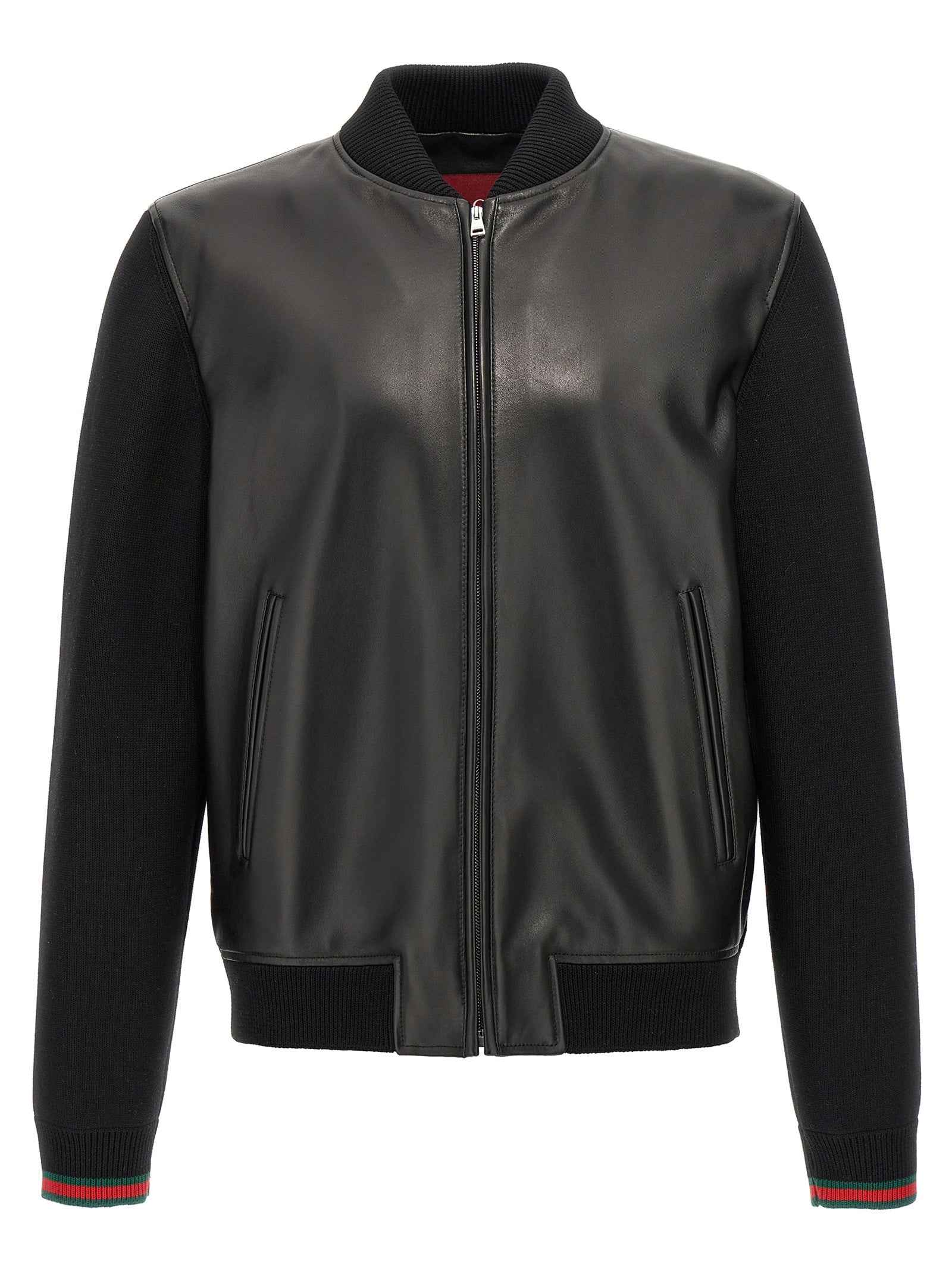 Black Lamb Leather Leather Jacket