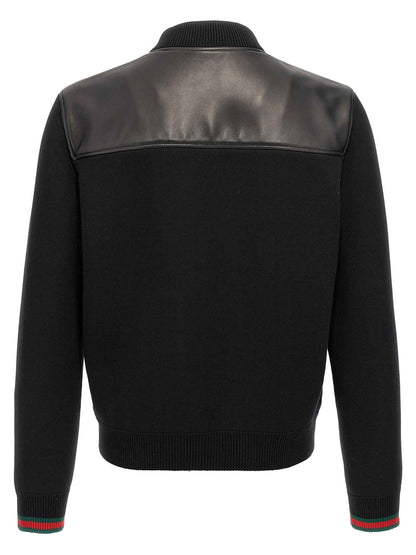 Black Lamb Leather Leather Jacket