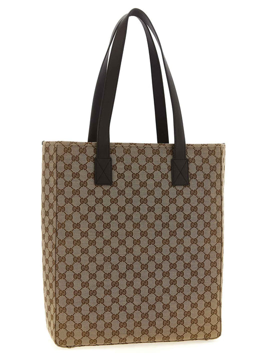 Brown Polyester Shoulder Bag