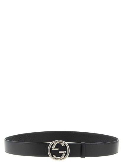 Black Calfskin Regular Belt