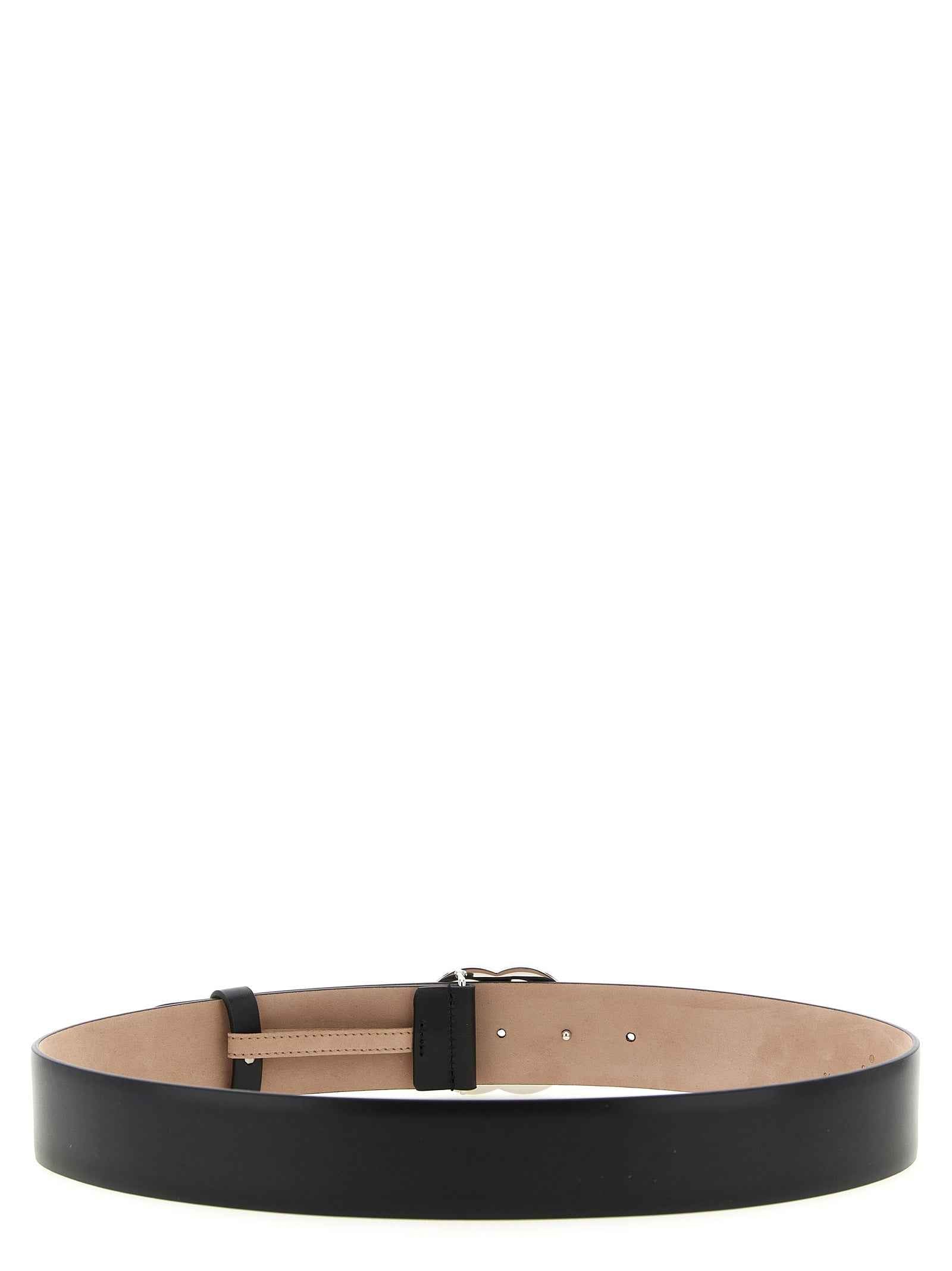 Black Calfskin Regular Belt