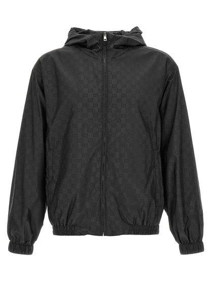 Black Polyamide Shell Jacket