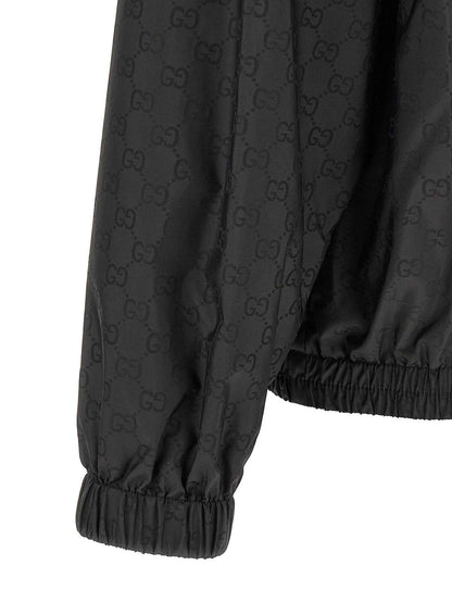 Black Polyamide Shell Jacket