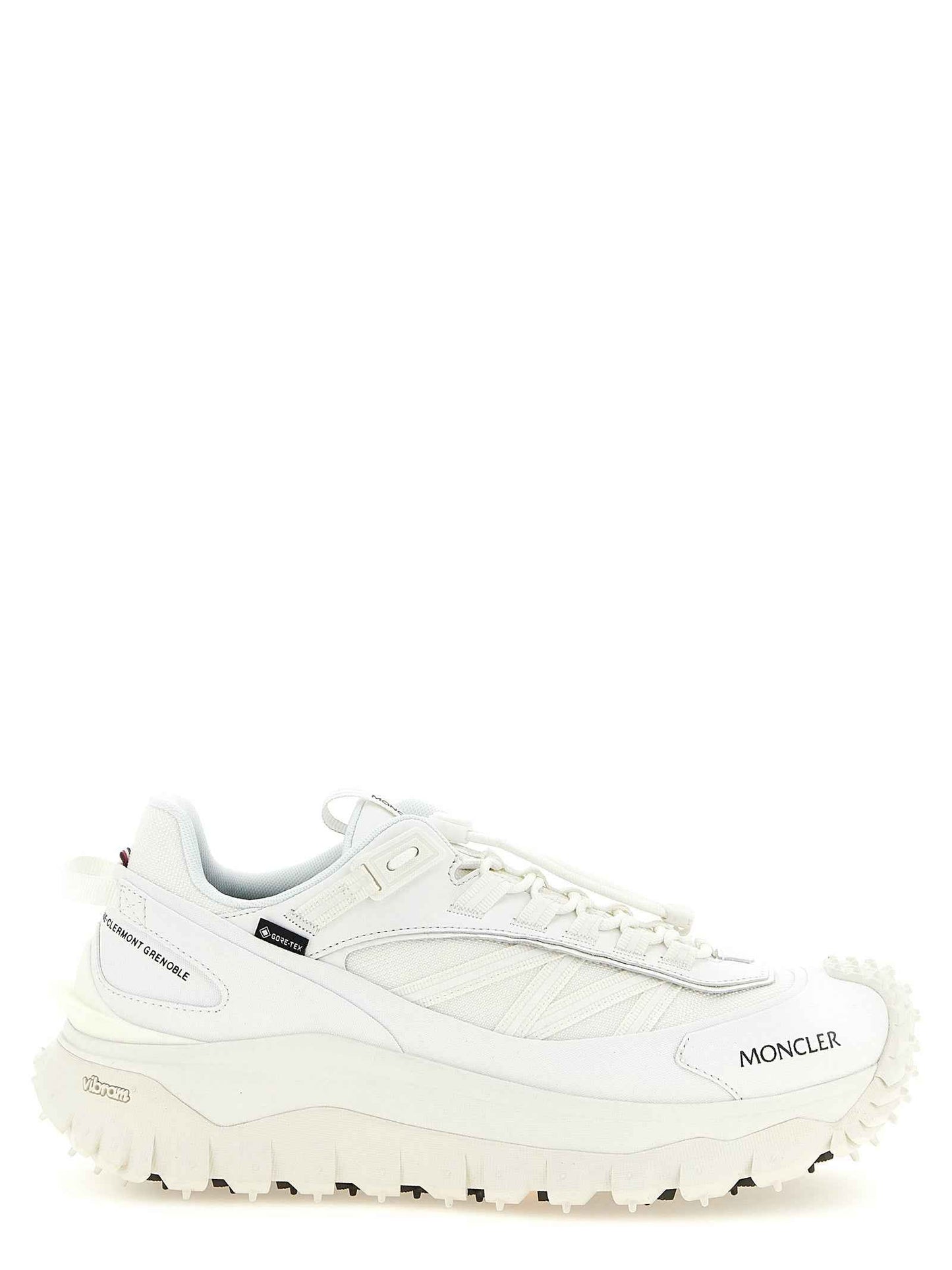 White Leather Athletic Sneakers