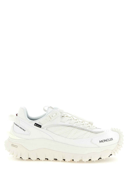 White Leather Athletic Sneakers