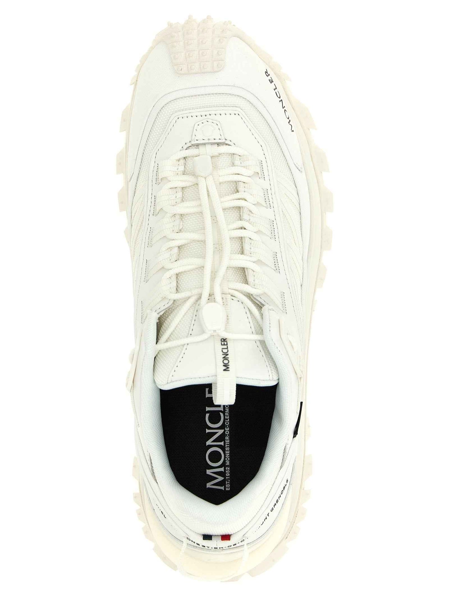 White Leather Athletic Sneakers