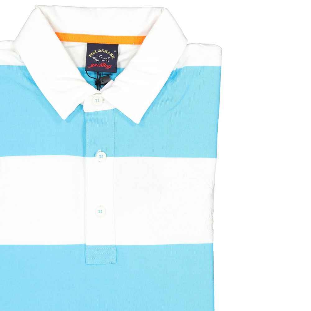 White Cotton Polo Shirt