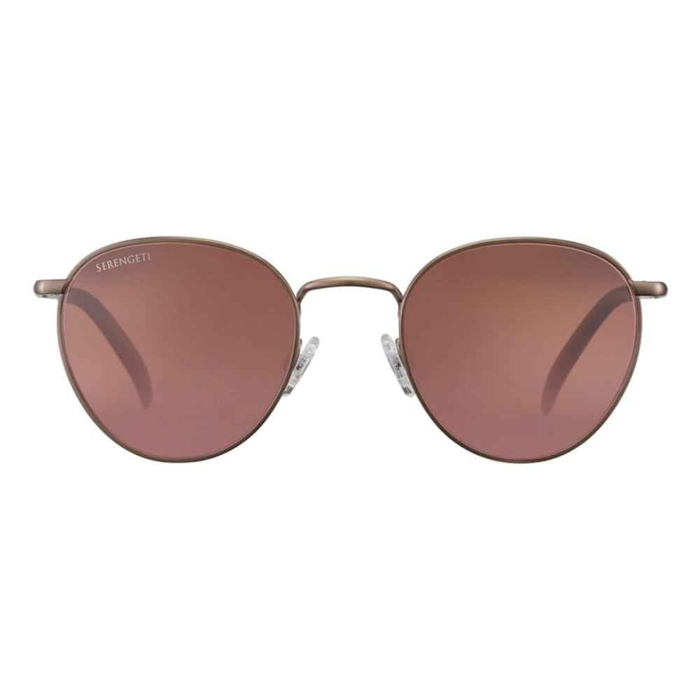 Brown Metal Sunglasses