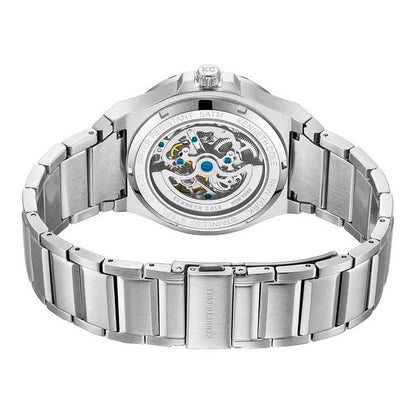 Gray Stainless Steel Dress Watch