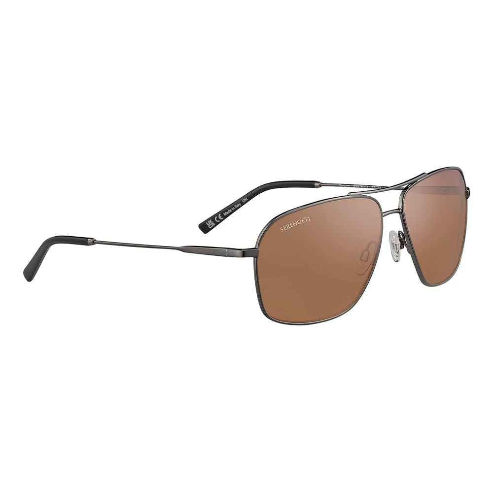 Gray Resin Sunglasses