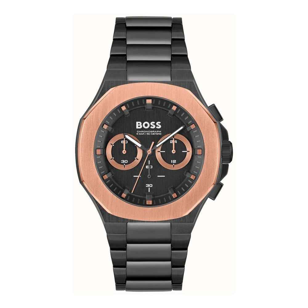 Black Stainless Steel Bracelet Watch