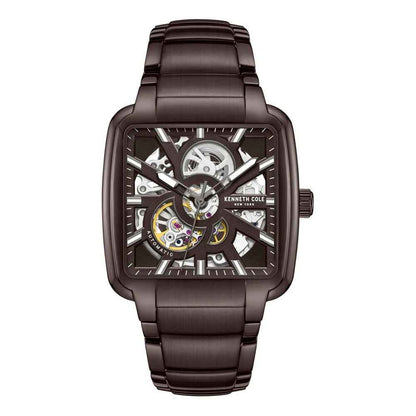 Brown Stainless Steel Dress Watch